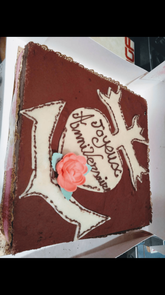 Gateau anniversaire chocolat